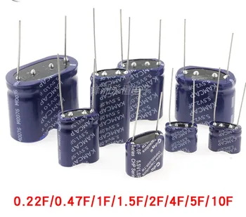 1pcs super capacitor farad capacitor combination type 5.5V 0.1F 0.22F 0.33F 0.47F 0.5F 1F 1.5F 2F 2.5F 3.5F 4F 5F 7.5F 10F 15F 
1pcs super capacitor farad capacitor combination type 5.5V 0.1F 0.22F 0.33F 0.47F 0.5F 1F 1.5F 2F 2.5F 3.5F 4F 5F 7.5F 10F 15F