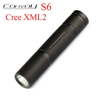 

Convoy S6 Cree XML2 T6 U2 LED Flashlight EDC Linterna LED S2+ Plus Lanterna 18650 Flashlight Mini Torch Camping Lamp Work Light