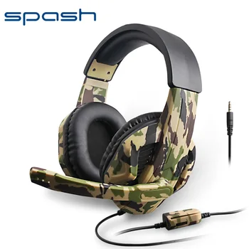 spash wired headset game headphone surround sound with Microphone Gaming headband headphone for Laptop Tablet computer Gamer
spash wired headset game headphone surround sound with Microphone Gaming headband headphone for Laptop Tablet computer Gamer