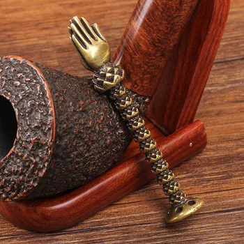 Creative Pipe Tool Retro Brass Bergamot Tobacco Pipe Tamper Carved Dragon Knife Pokers Tool Tobacco Smoking Accessories Cleaners
Creative Pipe Tool Retro Brass Bergamot Tobacco Pipe Tamper Carved Dragon Knife Pokers Tool Tobacco Smoking Accessories Cleaners