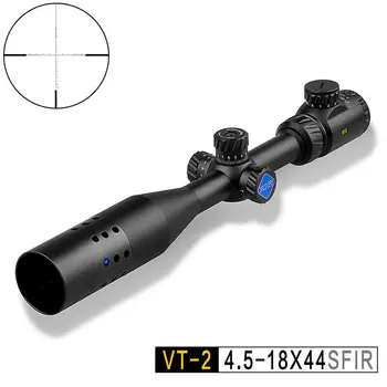 DISCOVERY VT-2 4.5-18X44SFIR Hunting Optical Riflescopes R/G Glass Etched Double Reticle Lock Reset Scope
DISCOVERY VT-2 4.5-18X44SFIR Hunting Optical Riflescopes R/G Glass Etched Double Reticle Lock Reset Scope