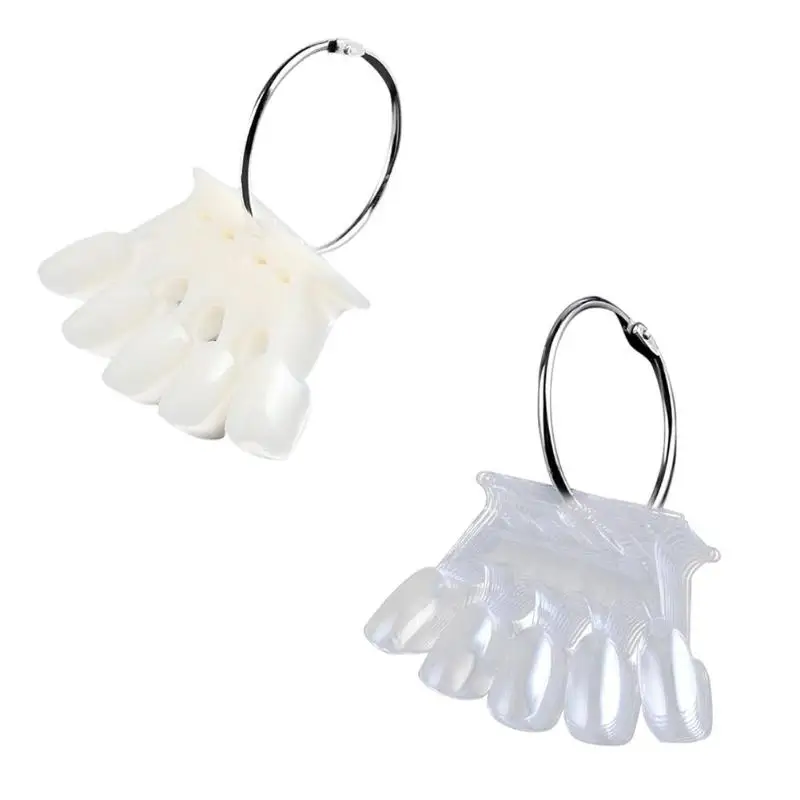 False Tips Nail Art Design Acrylic UV Gel Polish Round Board Tool Crown Shaped Color Gel Polish Practice Display Showing Card
False Tips Nail Art Design Acrylic UV Gel Polish Round Board Tool Crown Shaped Color Gel Polish Practice Display Showing Card