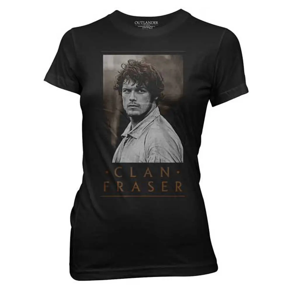 Outlander Clan Fraser Character Poster Licensed Womens Junior T Shirt Blk Design T Shirt Cute Cartoon Tops Tee Text
Outlander Clan Fraser Character Poster Licensed Womens Junior T Shirt Blk Design T Shirt Cute Cartoon Tops Tee Text