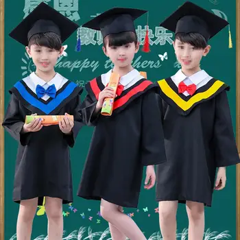 Graduation Cloak Costumes Uniforms Kids Graduation Gown and Cap Tassel Set for Cosplay Photography Performance Kindergarten
Graduation Cloak Costumes Uniforms Kids Graduation Gown and Cap Tassel Set for Cosplay Photography Performance Kindergarten