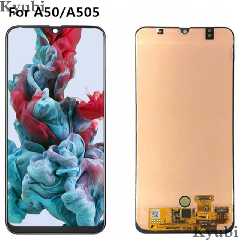 For Samsung Galaxy A50 A505 Display Touch Screen Digitizer Assembly With No Frame For Samsung A50 A505 LCD
For Samsung Galaxy A50 A505 Display Touch Screen Digitizer Assembly With No Frame For Samsung A50 A505 LCD