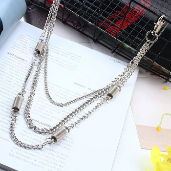 Punk Pants Trousers Jean Wallet Chains Hip Hop Gothic Rock Chain 
Punk Pants Trousers Jean Wallet Chains Hip Hop Gothic Rock Chain