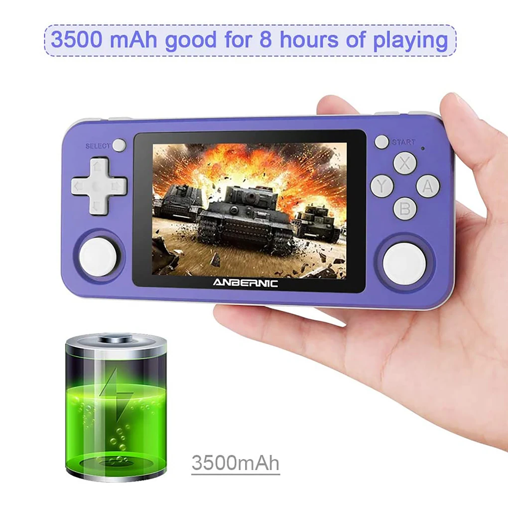 Handheld Game Console GBA GBC NDS 3.5 Inch IPS Screen Rechargeable Retro Game Console, Purple
Handheld Game Console GBA GBC NDS 3.5 Inch IPS Screen Rechargeable Retro Game Console, Purple