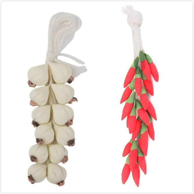 1: 12 Dollhouse Dollhouse Mini Handmade Candy Toy Clay Hand Made DIY Model a String Pepper Garlic
1: 12 Dollhouse Dollhouse Mini Handmade Candy Toy Clay Hand Made DIY Model a String Pepper Garlic