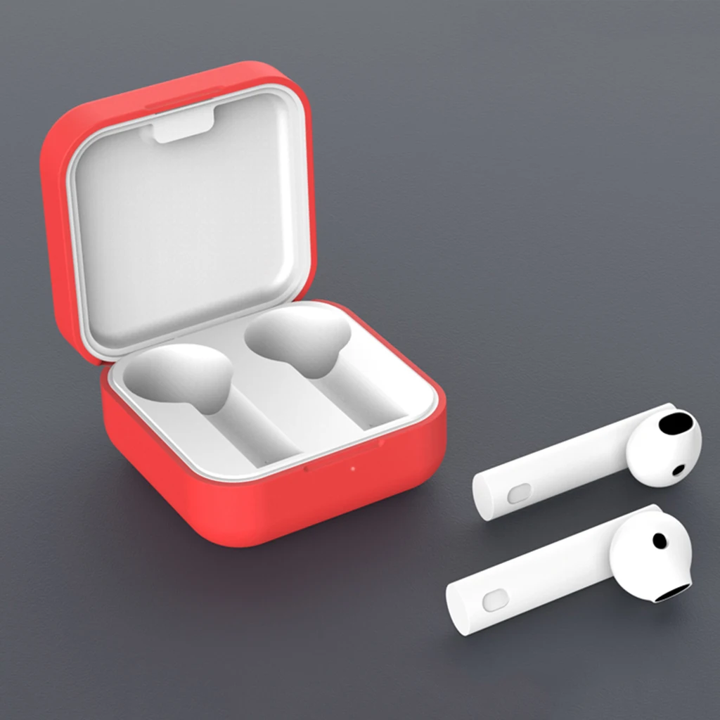 Silicone Earphone Case for Xiaomi Air2 SE Earpod Bluetooth Earphone Protective Cover Portable Silicone Case Cover Silicone Earphone Case for Xiaomi Air2 SE Earpod Bluetooth Earphone Protective Cover Portable Silicone Case Cover