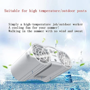 Hanging Waist Fan, USB Charging Mini Fan Portable Hanging Neck Mobile Waist Hanging 6800MAh Long Battery Life Fan
Hanging Waist Fan, USB Charging Mini Fan Portable Hanging Neck Mobile Waist Hanging 6800MAh Long Battery Life Fan