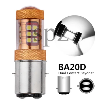 1X High Power BA20D LED Motorcycle Headlight 3030 28SMD H6 MotorBike Moped ATV Headlamp Light Bulb
1X High Power BA20D LED Motorcycle Headlight 3030 28SMD H6 MotorBike Moped ATV Headlamp Light Bulb