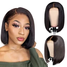 Straight Bob Human Hair Wigs Remy 13x4 Blunt Cut Short Bob Wig Can By Dyed And Curl 4x4 Lace Closure Bob Wigs For Women Molerge
Straight Bob Human Hair Wigs Remy 13x4 Blunt Cut Short Bob Wig Can By Dyed And Curl 4x4 Lace Closure Bob Wigs For Women Molerge