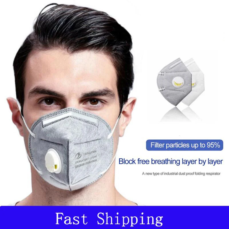 2020 Face Masks Valved 5 Layers Mask Bacteria Proof Anti Infection Mask Particulate Mouth Respirator Anti PM2.5 Safety Dust
2020 Face Masks Valved 5 Layers Mask Bacteria Proof Anti Infection Mask Particulate Mouth Respirator Anti PM2.5 Safety Dust