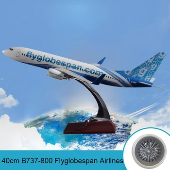 40cm B737-800 Flyglobespan Airlines Model Boeing 737-800 Resin Static Aircraft Model Airplane Airways Model Highclass Gift Toys
40cm B737-800 Flyglobespan Airlines Model Boeing 737-800 Resin Static Aircraft Model Airplane Airways Model Highclass Gift Toys