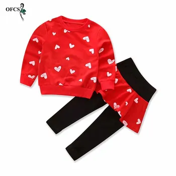 Retail Fall Children Sets Girls Cotton Two-piece Suits Kids Girl Casual Letter Long Sleeve T-Shirt +Pants Clothing Sets 2-10Year
Retail Fall Children Sets Girls Cotton Two-piece Suits Kids Girl Casual Letter Long Sleeve T-Shirt +Pants Clothing Sets 2-10Year