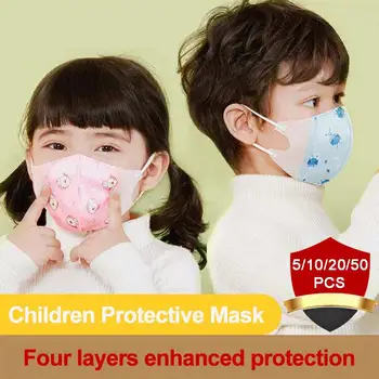5pcs Children Protective Mask 4-layer Filter Antibacterial Flu Kids Mask Meltblown Anti-Fog Haze Dust Mouth Masks Random Color
5pcs Children Protective Mask 4-layer Filter Antibacterial Flu Kids Mask Meltblown Anti-Fog Haze Dust Mouth Masks Random Color