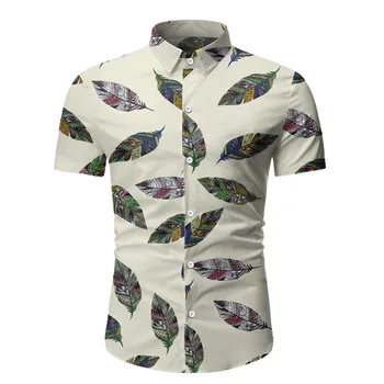 Men Hawaii Beach Floral Shirts Printed Splicing Pattern Casual Fashion Lapel Short Sleeve Shirt Male Printed Plus Size #4.1
Men Hawaii Beach Floral Shirts Printed Splicing Pattern Casual Fashion Lapel Short Sleeve Shirt Male Printed Plus Size #4.1