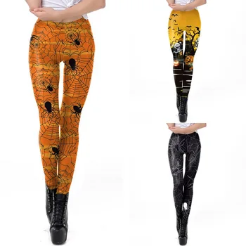 Women'S Leggings 2019 New Arrival Halloween Christmas Gift Black And Yellow Skeleton Women'S Casual Spring And Autumn Pants
Women'S Leggings 2019 New Arrival Halloween Christmas Gift Black And Yellow Skeleton Women'S Casual Spring And Autumn Pants