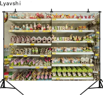 Lyavshi Photography Backdrop Spring Easter shop Egg rabbit Children Newborn Photo Background studio props
Lyavshi Photography Backdrop Spring Easter shop Egg rabbit Children Newborn Photo Background studio props