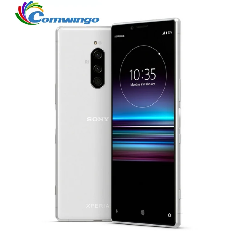 

Originally unlocked Sony Xperia 1 Japanese version 64GB ROM 6GB RAM XZ4 Snapdragon 855 6.5" SONY NFC fingerprint HD camera phone