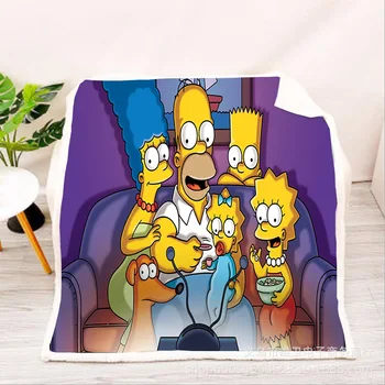 Simpsons family Fleece Blanket 3D full printed Wearable Blanket Adults/kids Fleece Blanket drop shippng style -2
Simpsons family Fleece Blanket 3D full printed Wearable Blanket Adults/kids Fleece Blanket drop shippng style -2