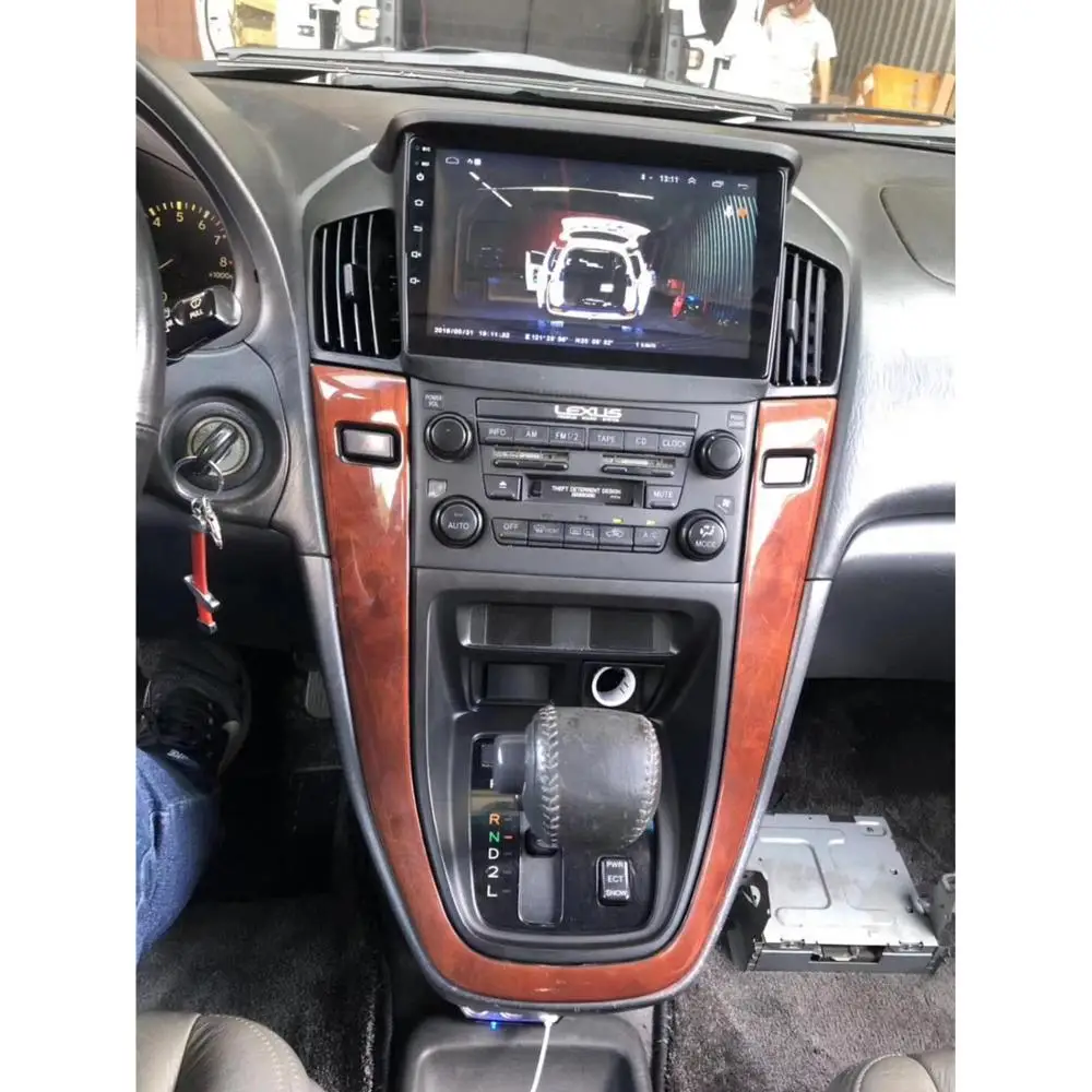 Автомобильный мультимедийный плеер chogath10 дюймов Android 8 0 четыре ядра радио GPS