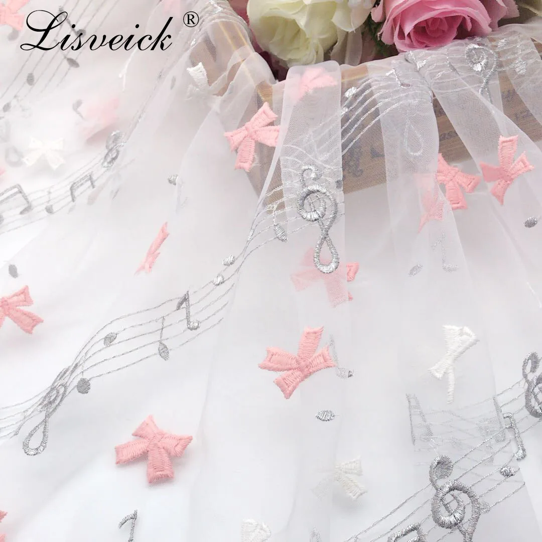 1meter 135cm Defect Special bow Note Floral Pattern Net Embroidery Lace Fabric of DIY Webbing Dress Cloth Materials
1meter 135cm Defect Special bow Note Floral Pattern Net Embroidery Lace Fabric of DIY Webbing Dress Cloth Materials