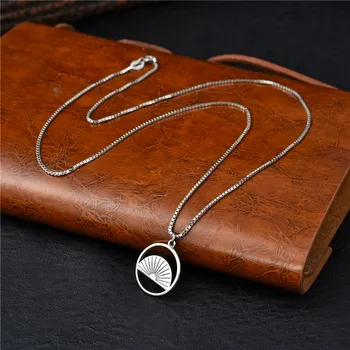 Korean version 100% sterling silver S925 Thai silver pendant box chain ladies necklace Prata925 fashion jewelry
Korean version 100% sterling silver S925 Thai silver pendant box chain ladies necklace Prata925 fashion jewelry