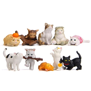 10pcs/lot Cosplay Cat Figure Resin Kawai Corgi Action Figure Collection Model Toy Gift for Home Ation
10pcs/lot Cosplay Cat Figure Resin Kawai Corgi Action Figure Collection Model Toy Gift for Home Ation