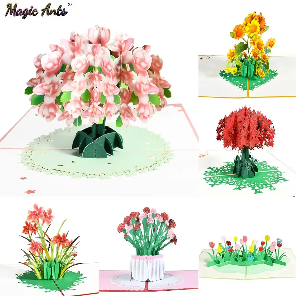 Pop-Up Flower Card Flora 3D Greeting Card for Birthday Mothers Father's Day Graduation Wedding Anniversary Get Well Sympathy
Pop-Up Flower Card Flora 3D Greeting Card for Birthday Mothers Father's Day Graduation Wedding Anniversary Get Well Sympathy