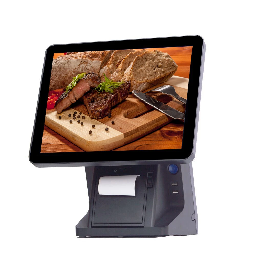 Desktop pos all in one VFD built in 80mm printer cash register 15" touch screen POS SYSTEM HARDWARE for supermarket
Desktop pos all in one VFD built in 80mm printer cash register 15" touch screen POS SYSTEM HARDWARE for supermarket
