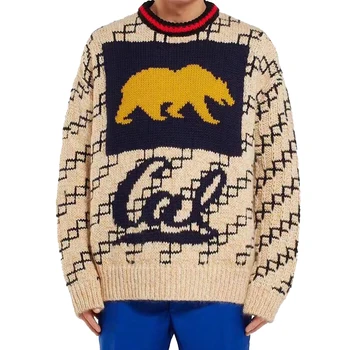 DUYOU 2019 New Autumn Winter Sweater Men Pullover Animal pattern Knitted Sweater Male Casual Fashion High Quality Sweater
DUYOU 2019 New Autumn Winter Sweater Men Pullover Animal pattern Knitted Sweater Male Casual Fashion High Quality Sweater