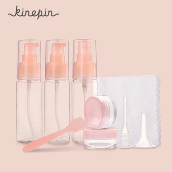 10pcs/set Portable Travel Shampoo Cream Lotion Cosmetics Refillable Bottles Empty Spray Pump Bottle Plastic Container by KINEPIN
10pcs/set Portable Travel Shampoo Cream Lotion Cosmetics Refillable Bottles Empty Spray Pump Bottle Plastic Container by KINEPIN