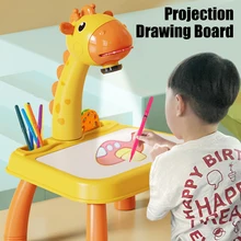 LED Projector Drawing Board For Kids Children Painting Table Desk Montessori Educational Learning Writing Tablet For Boys Girls
LED Projector Drawing Board For Kids Children Painting Table Desk Montessori Educational Learning Writing Tablet For Boys Girls