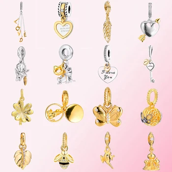 2019 100%925 Sterling Silver Classic Golden Bee Charm Pendant Bracelet DIY Accessories Pendant Free Shipping Wholesale
2019 100%925 Sterling Silver Classic Golden Bee Charm Pendant Bracelet DIY Accessories Pendant Free Shipping Wholesale