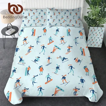 BeddingOutlet Sports Bedding Set Snowboarding Skiing Quilt Cover Skateboarder Dance Bed Clothes for Teens Modern Bed Set 3-Piece
BeddingOutlet Sports Bedding Set Snowboarding Skiing Quilt Cover Skateboarder Dance Bed Clothes for Teens Modern Bed Set 3-Piece