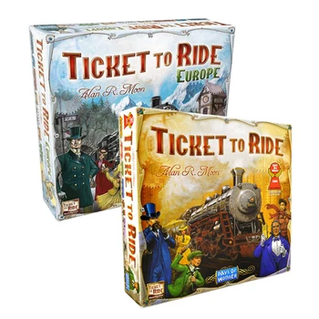 Ticket To Ride Board Game English US /European Edition Family Table Game Party Games For 2-5 Players
Ticket To Ride Board Game English US /European Edition Family Table Game Party Games For 2-5 Players