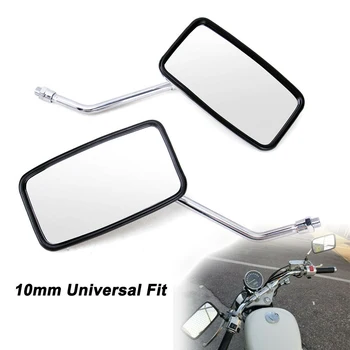 Universal 10mm Chrome Motorcycle Rectangle Rearview Side Mirrors For Honda Shadow VT VT1100 VT750 VT600 VF7 50 Magna 750 Suzuki
Universal 10mm Chrome Motorcycle Rectangle Rearview Side Mirrors For Honda Shadow VT VT1100 VT750 VT600 VF7 50 Magna 750 Suzuki