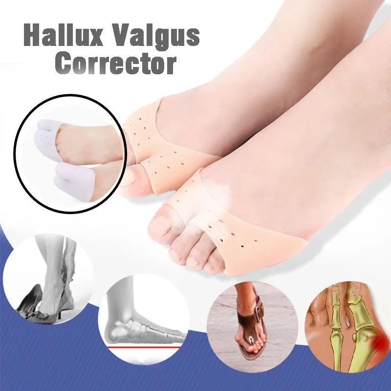 2Colors Silicone Toe Sleeve Foot Protection Ballet High Heels Hallux Valgus Gel Protective Protector Care Tool Massge Toe Pad
2Colors Silicone Toe Sleeve Foot Protection Ballet High Heels Hallux Valgus Gel Protective Protector Care Tool Massge Toe Pad