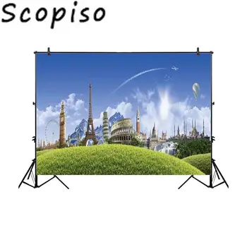 Scopiso World Travel Architecture Grass Sky Booth Party Decoration Photography Backdrop Background Photo Studio Prop
Scopiso World Travel Architecture Grass Sky Booth Party Decoration Photography Backdrop Background Photo Studio Prop