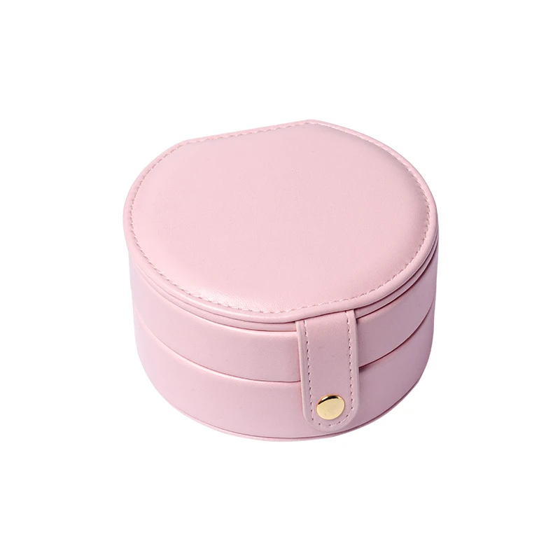 2020 The New design Pink PU Leather Jewelry Box Portable Ring Watch Earring Fashion Cosmetic Small Gift for Wemen
2020 The New design Pink PU Leather Jewelry Box Portable Ring Watch Earring Fashion Cosmetic Small Gift for Wemen