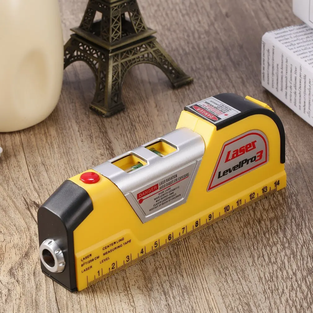 XX-LV02 MultiFunction Laser level nivel wire Infrared Line Laser Level Tape Measure 8FT 2 way level bubbles Level niveau Laser
XX-LV02 MultiFunction Laser level nivel wire Infrared Line Laser Level Tape Measure 8FT 2 way level bubbles Level niveau Laser