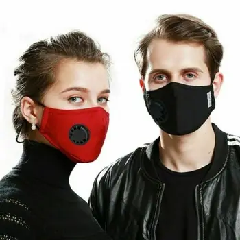 Unisex Reusable Face Protection Cover Anti-Dust w/2pc PM2.5 Filter Air Pads Purifying Screen Reusable Black Mask
Unisex Reusable Face Protection Cover Anti-Dust w/2pc PM2.5 Filter Air Pads Purifying Screen Reusable Black Mask