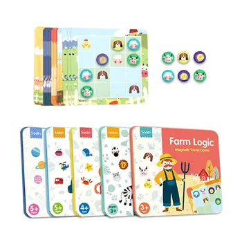 GloryStar Educational Logic Board Game Toy Magnetic Sudoku Game Training Intelligent Toy Set
GloryStar Educational Logic Board Game Toy Magnetic Sudoku Game Training Intelligent Toy Set