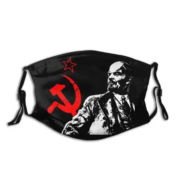 Soviet Ussr LENIN RED STAR Reusable Face Mask With PM2.5 Filters Anime Anti Haze Protection Mask Respirator Muffle
Soviet Ussr LENIN RED STAR Reusable Face Mask With PM2.5 Filters Anime Anti Haze Protection Mask Respirator Muffle