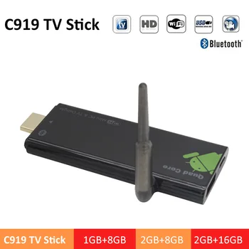 CX919 Mini PC Android 7.0 TV Box RK3229 32bits Quad Core Wifi Display Dongle Receiver TV Stick Bluetooth 4.0 4K HD Smart Media
CX919 Mini PC Android 7.0 TV Box RK3229 32bits Quad Core Wifi Display Dongle Receiver TV Stick Bluetooth 4.0 4K HD Smart Media