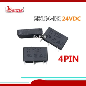 5PCS/LOT 100%Original Relay RB104-DE DC24V 24V RB104 DE 24VDC RB104DE 4PIN 5A RB104 Solid state Relay
5PCS/LOT 100%Original Relay RB104-DE DC24V 24V RB104 DE 24VDC RB104DE 4PIN 5A RB104 Solid state Relay