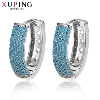 Xuping Elegant Simple Design Different Materials With Jewelry Environmental Copper Earrings For Women Gift 94357 
Xuping Elegant Simple Design Different Materials With Jewelry Environmental Copper Earrings For Women Gift 94357