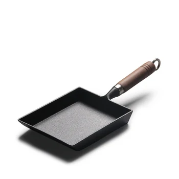 Cookware Thickened Japanese Omelette Pan/Egg Pan Non-stick Rectangle Mini Frying Pan Tamagoyaki Cast Iron Pan Cast Iron Skillet