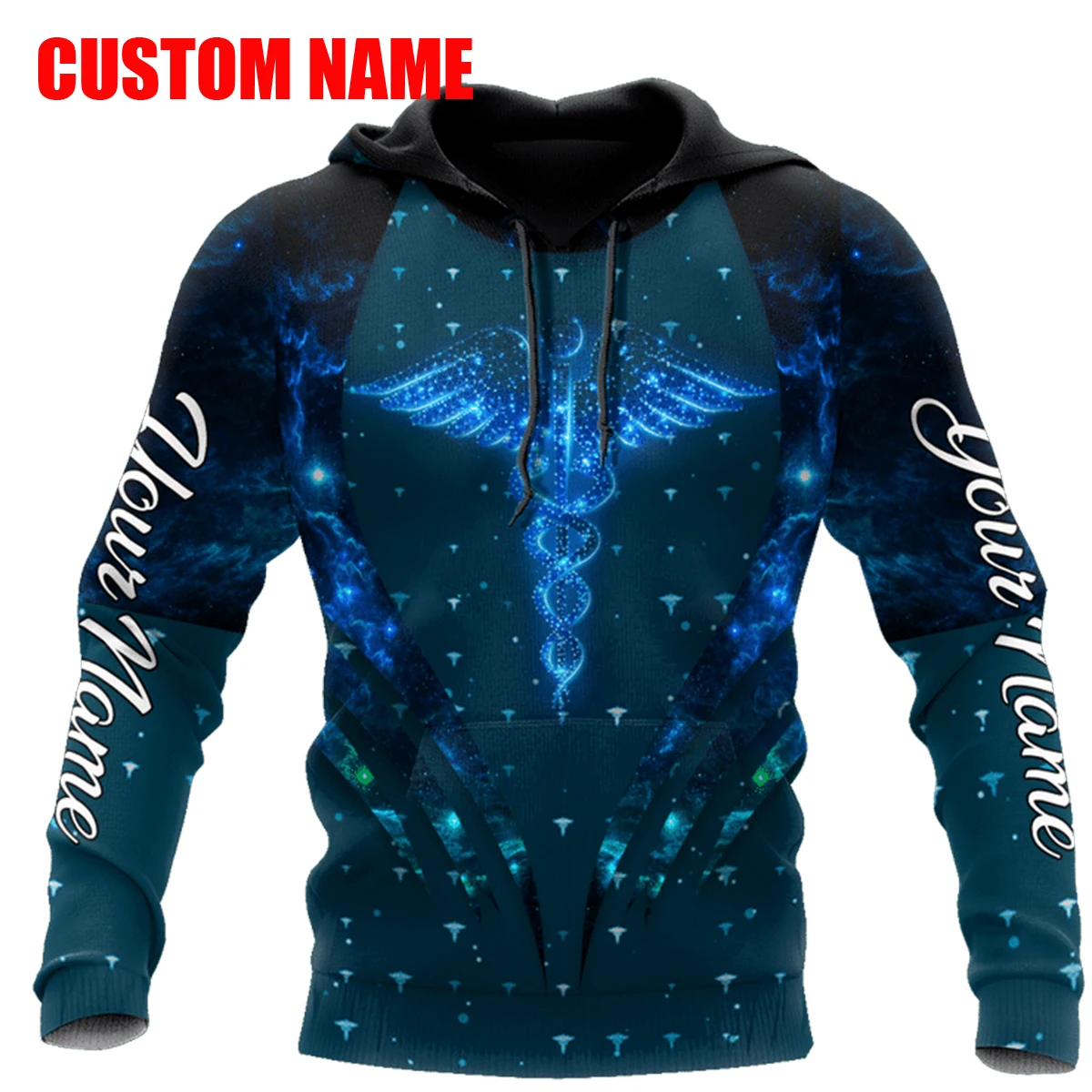 

PLstar Cosmos 3DPrinted Newest Nurse Custom Name Job Gift Art Unique Hrajuku Streetwear Unisex Casual Hoodies/Zip/Sweatshirt Q-1